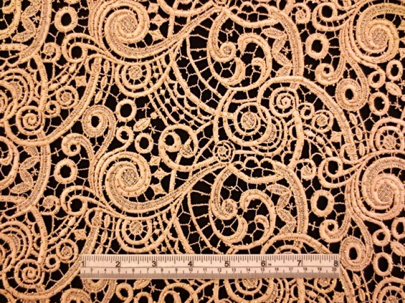 Metallic Guipure Lace1