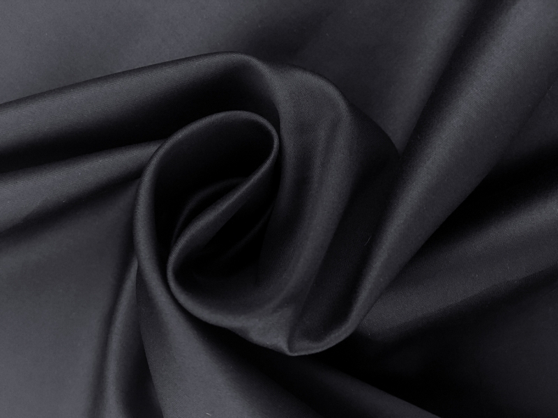 Egyptian Cotton Sateen in Midnight Navy1