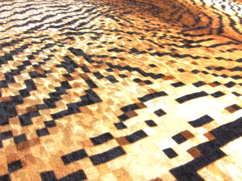 Printed Silk Jacquard2