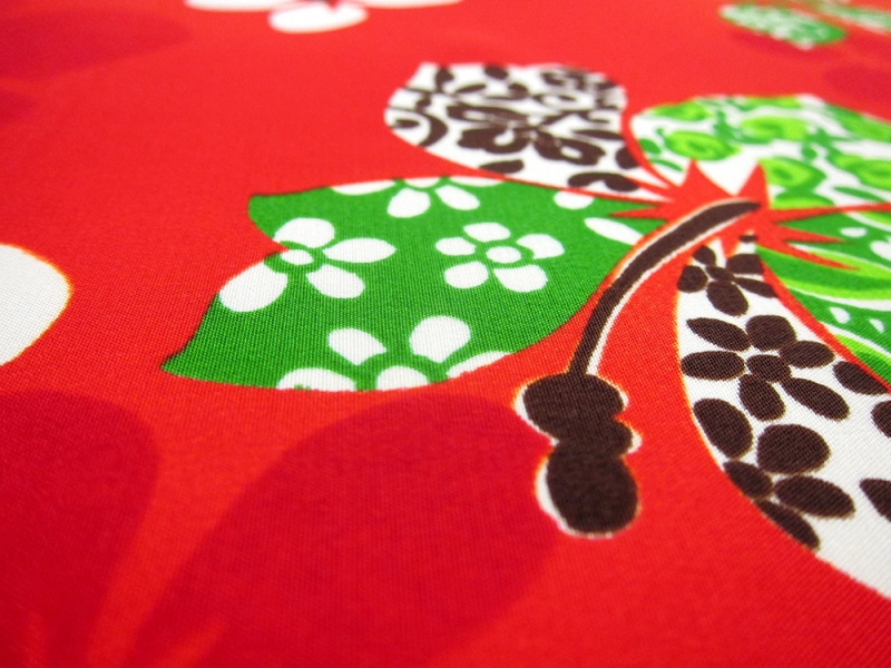 Printed Silk Crepe de Chine1