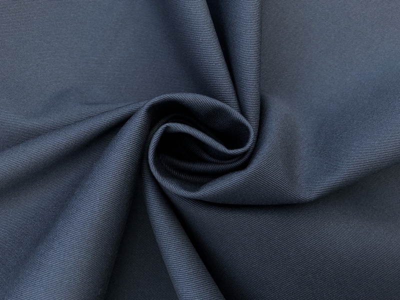 Cotton Chino Twill in Navy 1