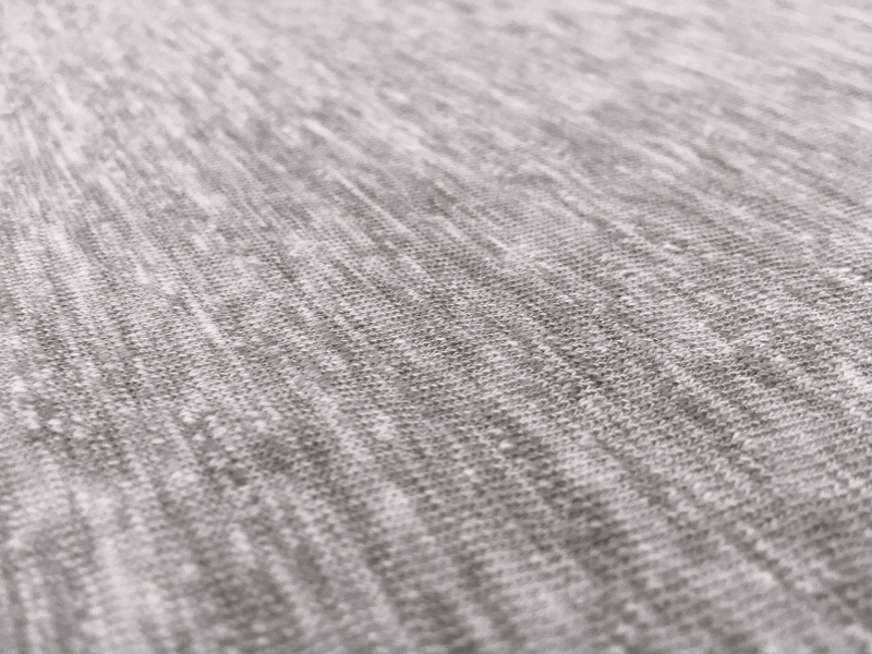 Japanese Cotton Knit in Light Heather Grey2