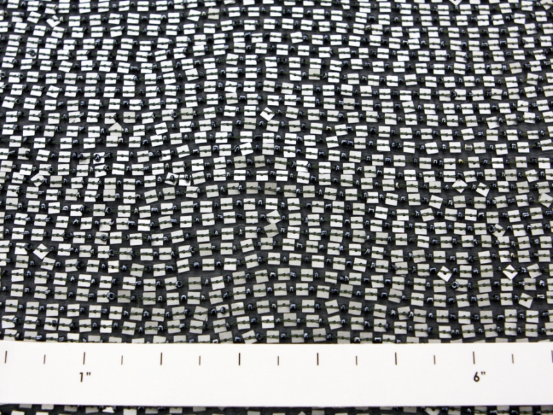 Sequins on Silk Chiffon1