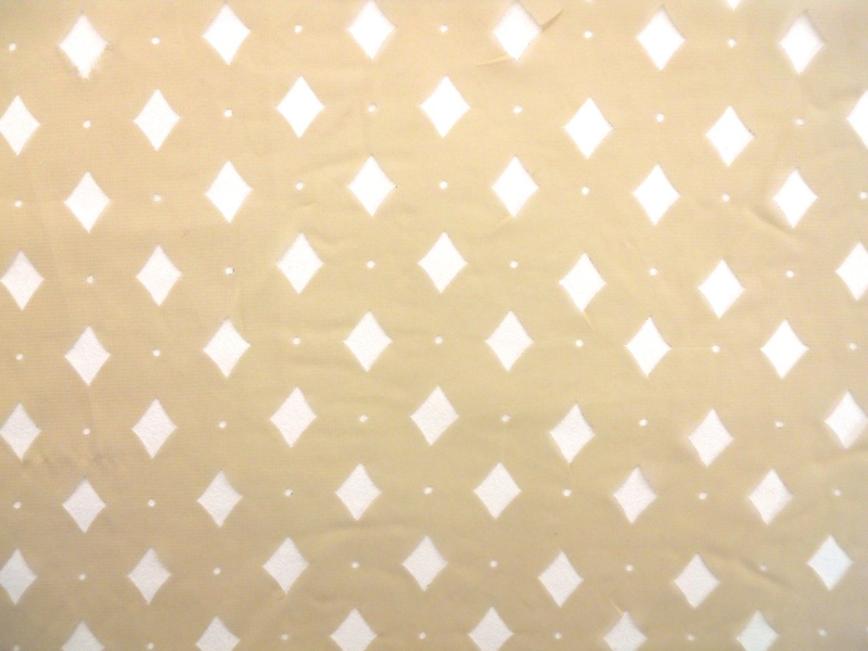 Laser Cut Polyester Chiffon0