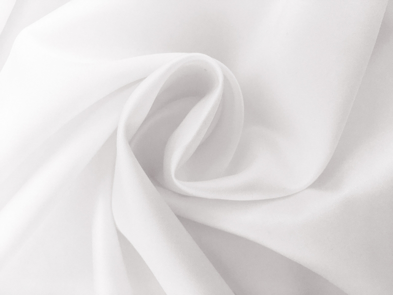 Egyptian Cotton Sateen in Optic White0