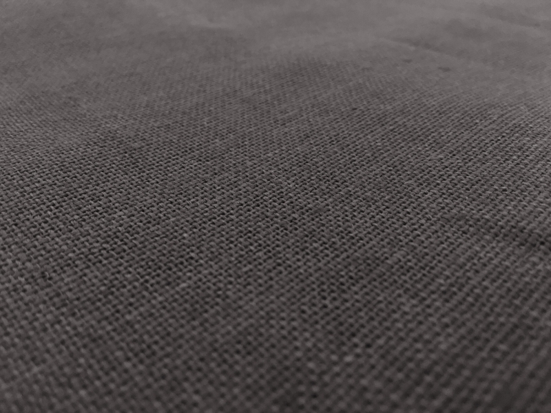 Light Weight Linen Burlap in Smoke Gray0