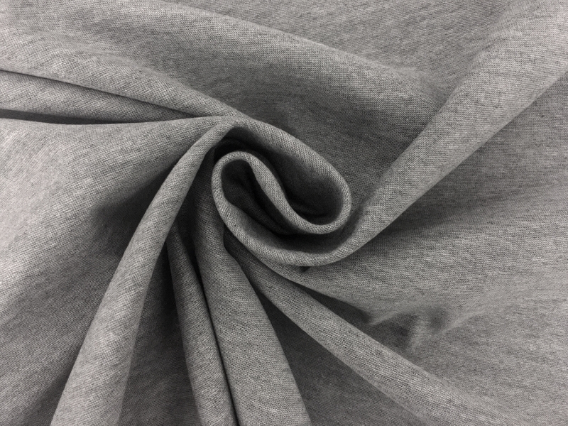 Japanese Cotton Lyocell Ultima Jersey in Heather Grey1