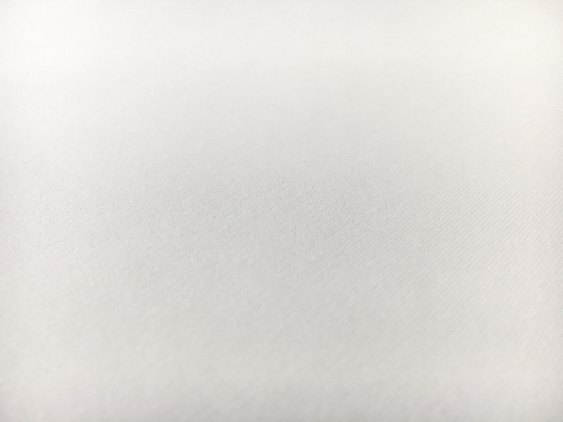 Viscose Nylon Spandex Ponte Knit in White0