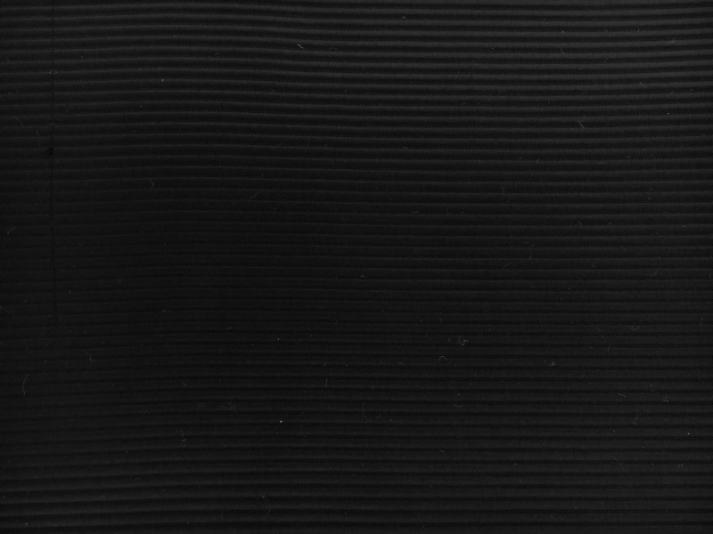 Italian Cotton and Acetate Ottoman in Black0