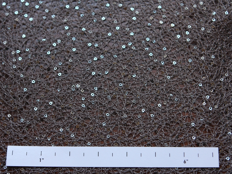 Sequins on Poly Mesh1