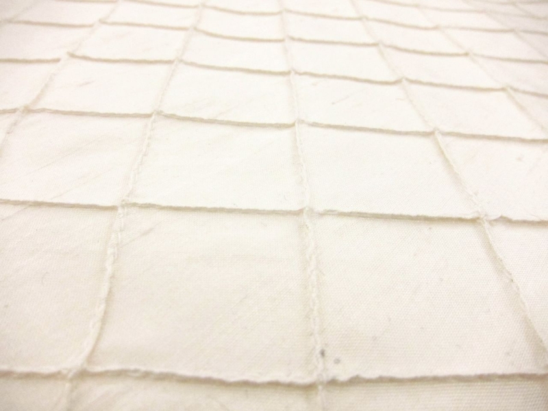 Tucked Silk Shantung2