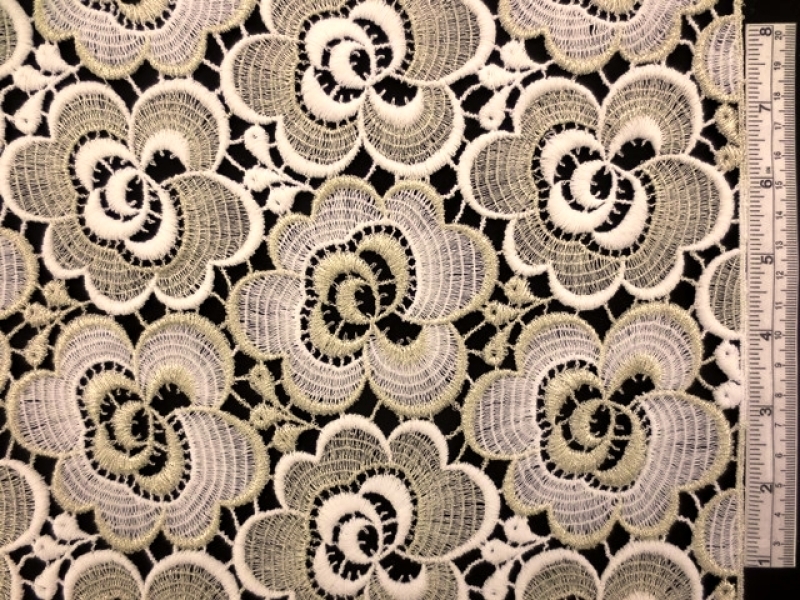 Metallic Guipure Lace0
