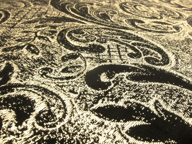 Silk Blend Metallic Brocade2