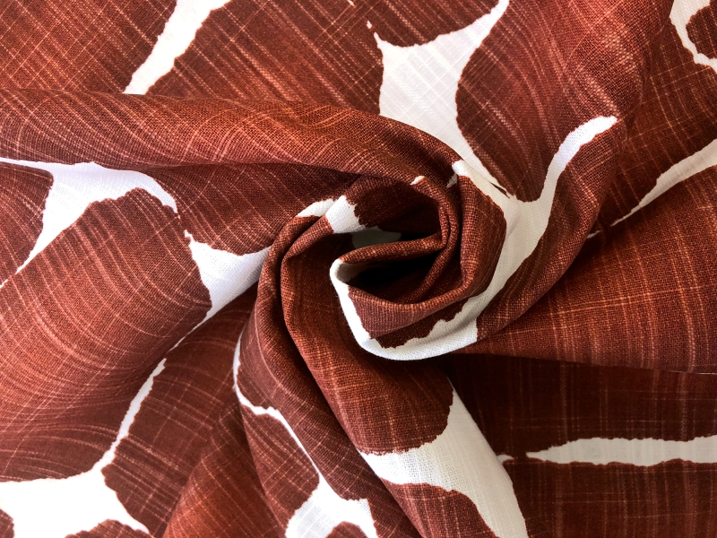 Cotton Sienna Upholstery Print1