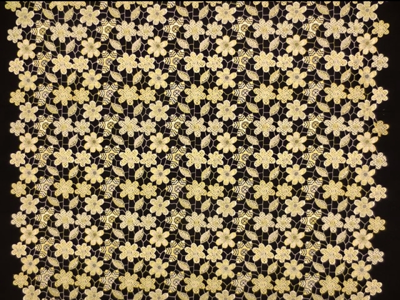 Metallic Guipure Lace3