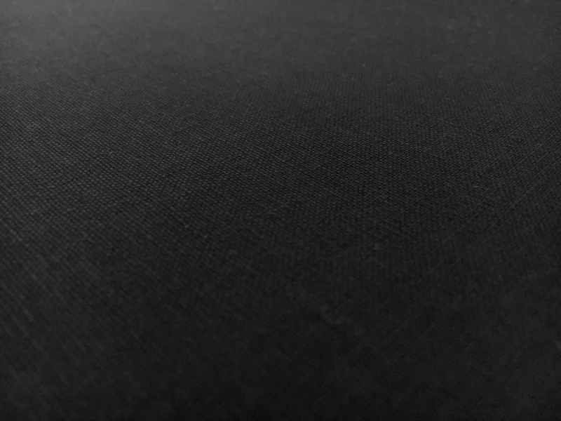 Linen Cotton Blend in Black0