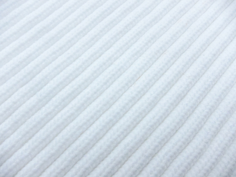 Nylon Rib Knit in White0