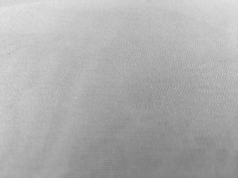 Silk And Poly Blend Metallic Organza1