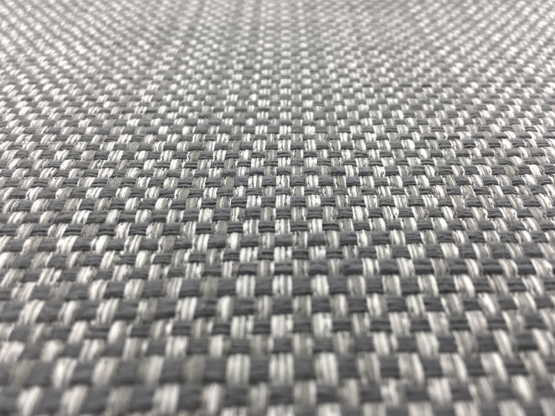 Cotton Blend Basketweave Upholstery in Wall Street Grey2