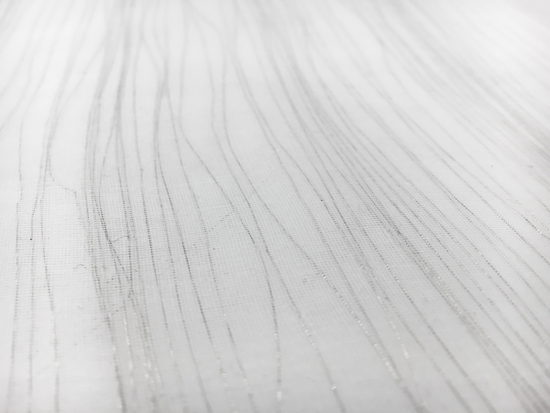 Double Layer Organza with Lurex Strands0