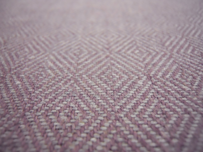 Bamboo and Linen Dobby Upholstery in Amethyst2