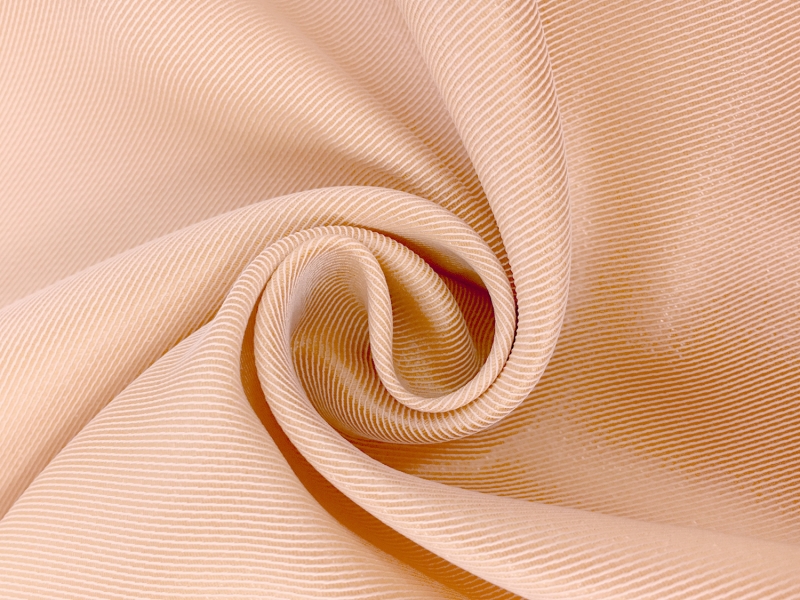 Metallic Polyester Twill in Champagne0