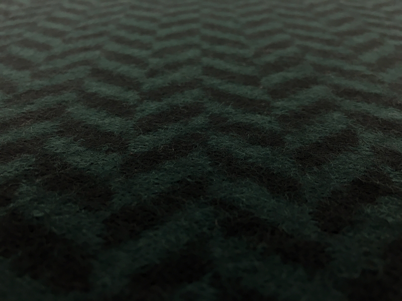 Virgin Wool Felted Knit Herringbone2