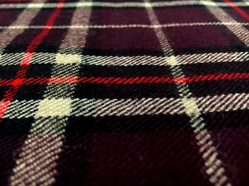 Virgin Wool Plaid2