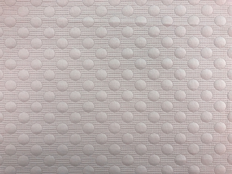 Poly Blend Novelty Dots Knit in Pebble0