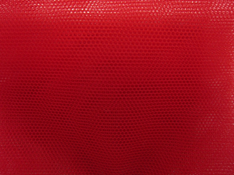 Italian Nylon Tulle in Sangue0