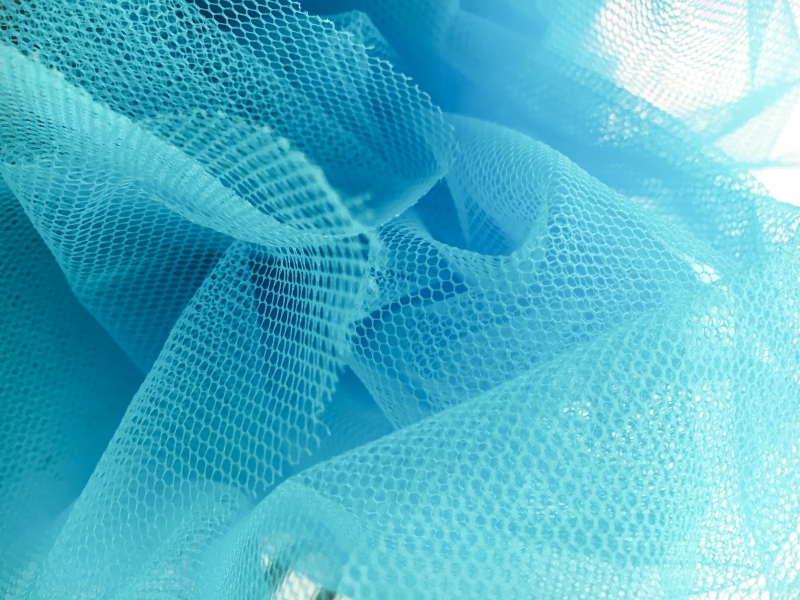 Italian Tutu Tulle in Peacock0