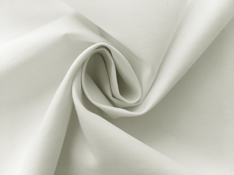 Japanese Water Repellent Cotton Nylon in White 1