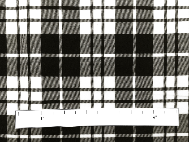 Japanese Cotton Rayon Tencel Twill Plaid1