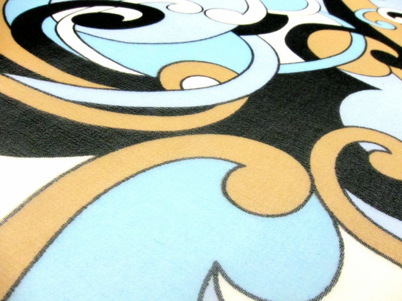 Printed Silk Chiffon2