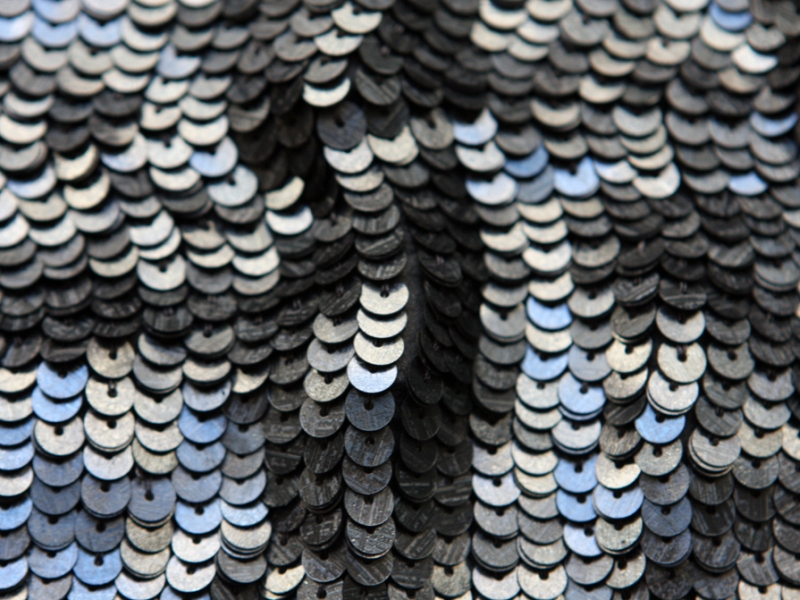 Sequins on Silk Chiffon3