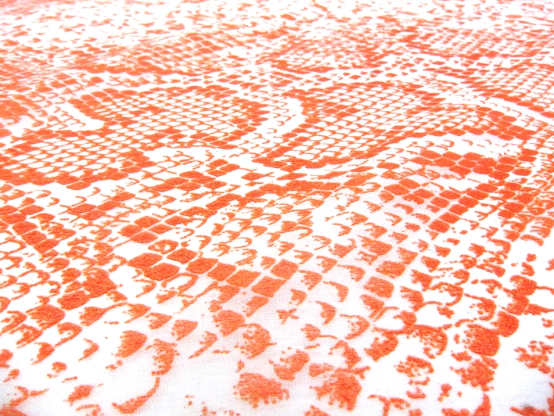 Printed Silk Chiffon0