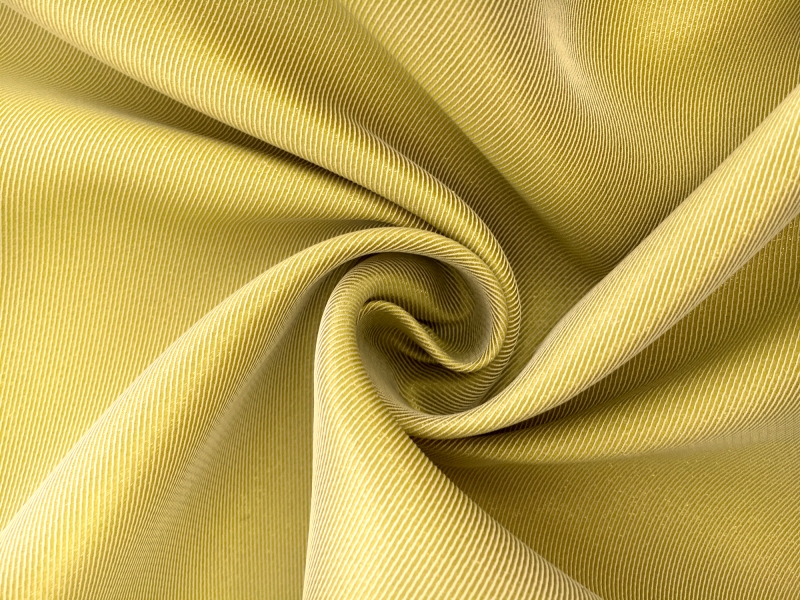 Metallic Polyester Twill in Gold0