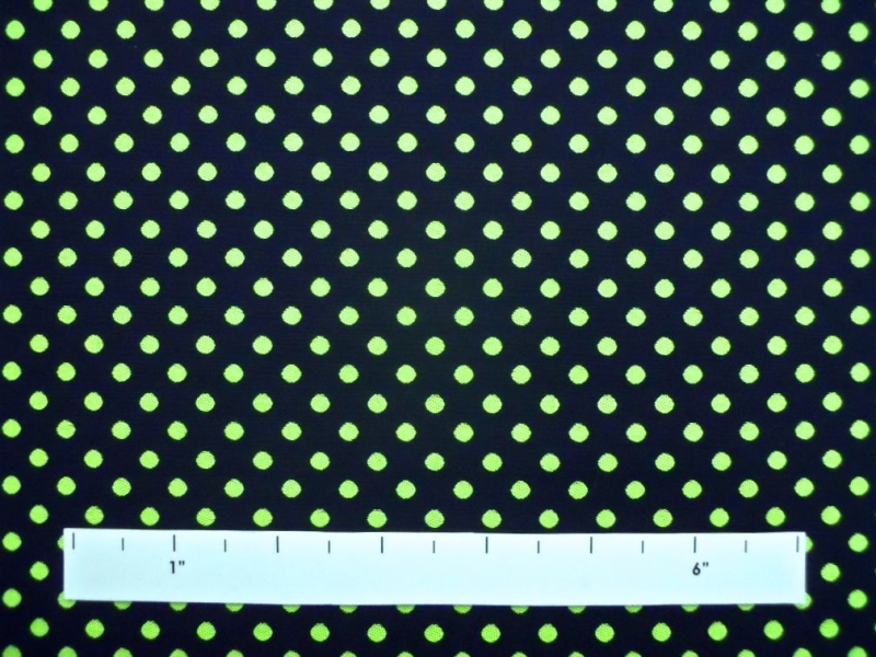 Polyester Rayon Blend Polka Dot Brocade1