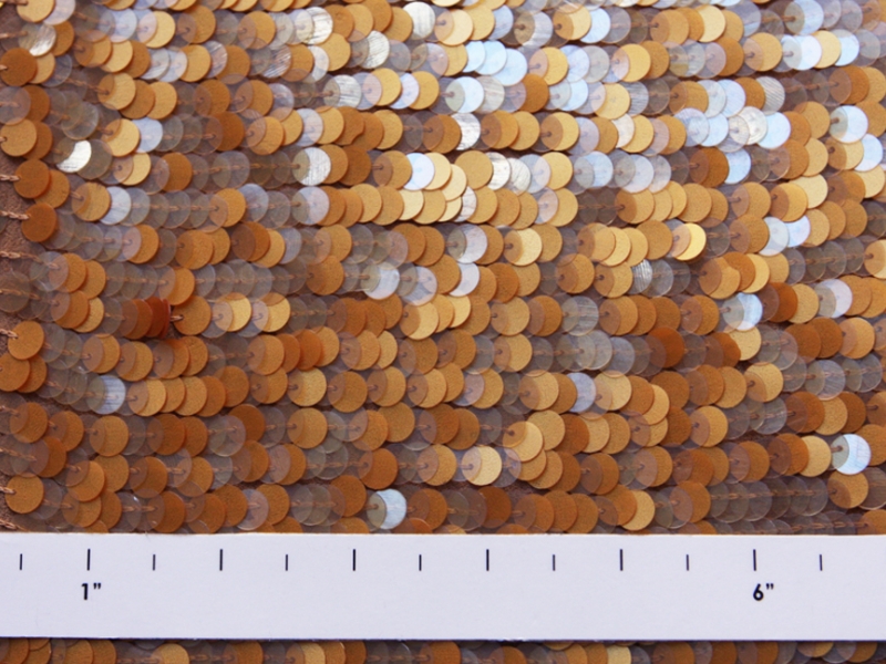 Pailettes on Silk Chiffon2