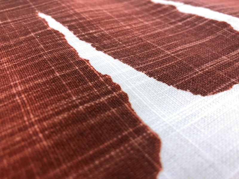 Cotton Sienna Upholstery Print2