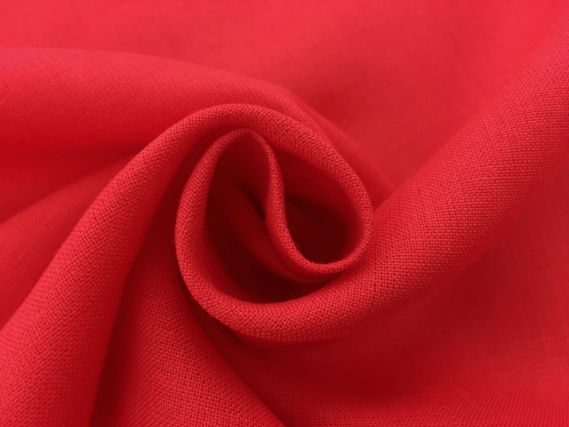 Italino Handkerchief Linen in Lipstick1
