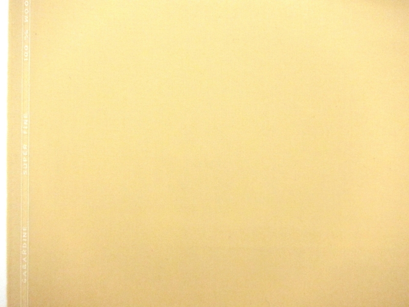 Wool Gabardine in Champagne0