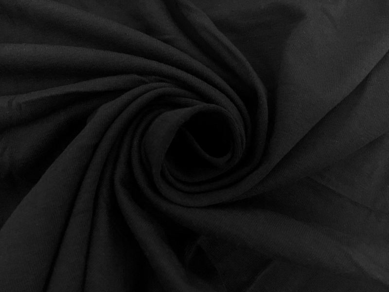 Laguna Cotton Spandex Jersey in Onyx1