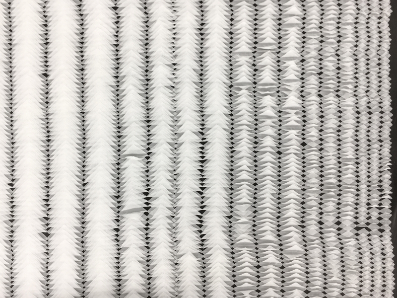 Novelty Chiffon Laser Cut Ruffles on Tulle1