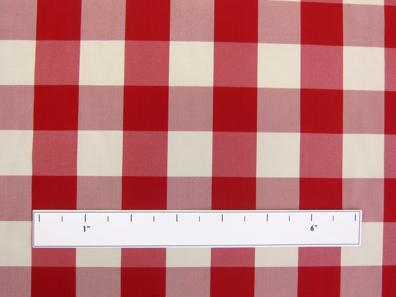 Gingham Silk Taffeta1