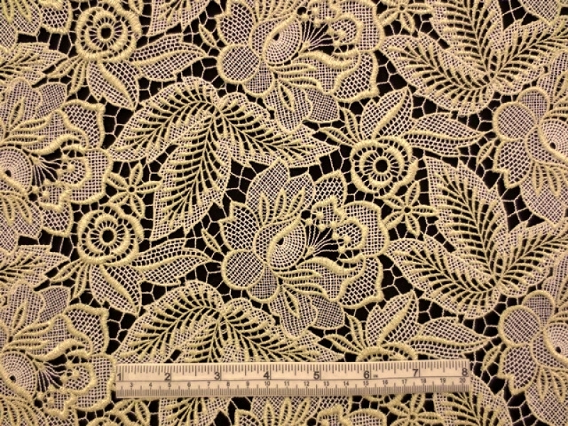 Metallic Guipure Lace1