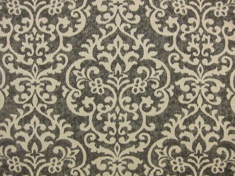 Linen Upholstery Filigree Print0