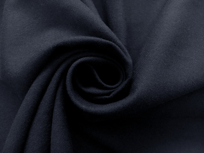 Japanese Extra Fine Cotton Flannel in Medium Navy1