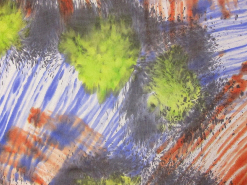 Printed Silk Chiffon0