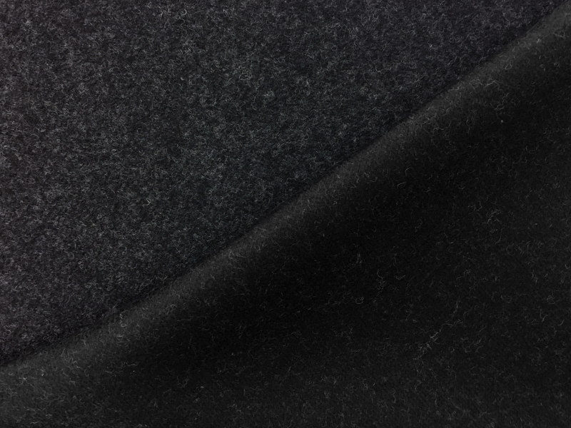 Virgin Wool Doubleface Felted Knit0